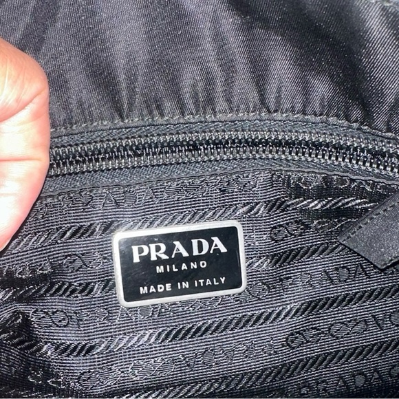 PRADA Tessuto Nylon Tote Bag Vintage - Picture 9 of 11